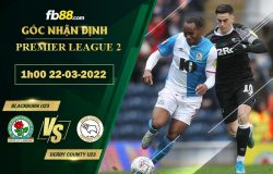 Fb88 soi kèo trận đấu Blackburn U23 vs Derby County U23