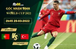 Fb88 soi kèo trận đấu Bồ Đào Nha vs Thổ Nhĩ Kỳ