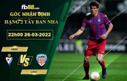 Fb88 soi kèo trận đấu Eibar vs Lugo