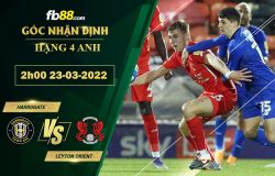 Fb88 soi kèo trận đấu Harrogate vs Leyton Orient