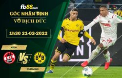 Fb88 soi kèo trận đấu Koln vs Dortmund