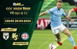 Fb88 soi kèo trận đấu Macarthur vs Melbourne City