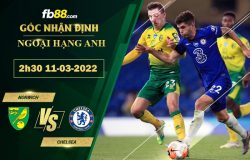 Fb88 soi kèo trận đấu Norwich vs Chelsea