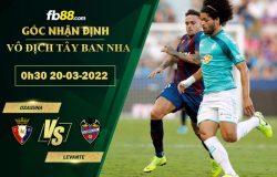 Fb88 soi kèo trận đấu Osasuna vs Levante