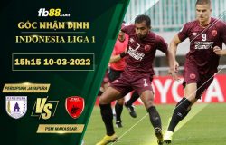 Fb88 soi kèo trận đấu Persipura Jayapura vs PSM Makassar