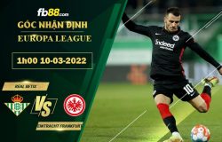 Fb88 soi kèo trận đấu Real Betis vs Eintracht Frankfurt