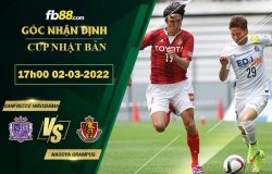 Fb88 soi kèo trận đấu Sanfrecce Hiroshima vs Nagoya Grampus