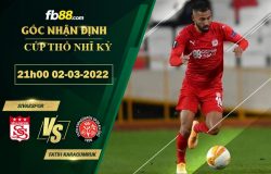 Fb88 soi kèo trận đấu Sivasspor vs Fatih Karagumruk