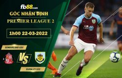 Fb88 soi kèo trận đấu Sunderland U23 vs Burnley U23