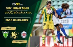 Fb88 soi kèo trận đấu Tondela vs Belenenses