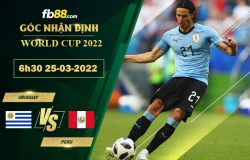 Fb88 soi kèo trận đấu Uruguay vs Peru