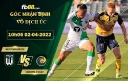 Fb88 soi kèo trận đấu Western United vs Central Coast