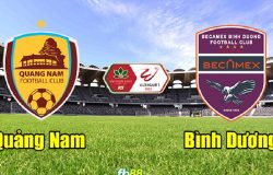 Quảng Nam vs Becamex Bình Dương