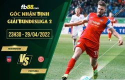 fb88-thông số trận đấu Heidenheim vs Fortuna