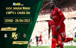 fb88-soi kèo Liverpool vs Villarreal