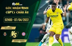 fb88-soi kèo Villarreal vs Bayern Munich