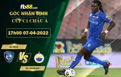 Fb88 soi kèo trận đấu Al Hilal vs Al-Sharjah