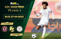 Fb88 soi kèo trận đấu Al Jazira vs Al-Shabab