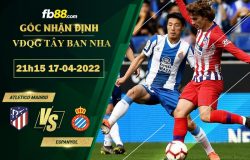 Fb88 soi kèo trận đấu Atletico Madrid vs Espanyol