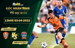 Fb88 soi kèo trận đấu Brisbane Roar vs Newcastle Jets