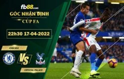 Fb88 thông số trận đấu Chelsea vs Crystal Palace