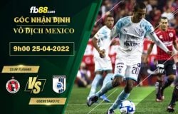 Fb88 soi kèo trận đấu Club Tijuana vs Queretaro FC