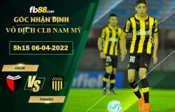 Fb88 soi kèo trận đấu Colon vs Penarol