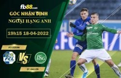 Fb88 soi kèo trận đấu FC Luzern vs St. Gallen