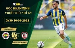 Fb88 soi kèo trận đấu Fenerbahce vs Gazisehir Gaziantep