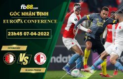 Fb88 soi kèo trận đấu Feyenoord vs Slavia Praha