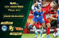 Fb88 soi kèo trận đấu Hertha Berlin vs Union Berlin