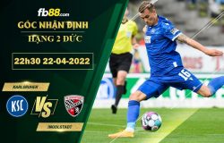 Fb88 bảng kèo trận đấu Karlsruher vs Ingolstadt