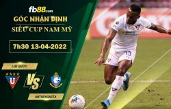 Fb88 soi kèo trận đấu LUD Quito vs Antofagasta