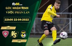 Fb88 soi kèo trận đấu Lahti vs KuPS