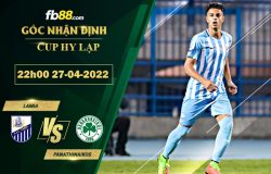 Fb88 soi kèo trận đấu Lamia vs Panathinaikos