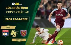 Fb88 soi kèo trận đấu Lyon vs West Ham