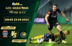 Fb88 soi kèo trận đấu Newcastle Jets vs Central Coast