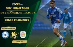 Fb88 soi kèo trận đấu Peterborough U23 vs Crewe U23