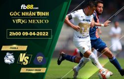 Fb88 soi kèo trận đấu Puebla vs Pumas UNAM