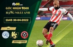 Fb88 soi kèo trận đấu QPR vs Sheffield United