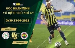 Fb88 soi kèo trận đấu Rizespor vs Fenerbahce