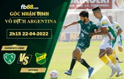 Fb88 soi kèo trận đấu Sarmiento Junin vs Defensa