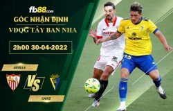 Fb88 soi kèo trận đấu Sevilla vs Cadiz