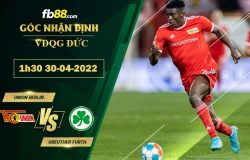 Fb88 soi kèo trận đấu Union Berlin vs Greuther Furth