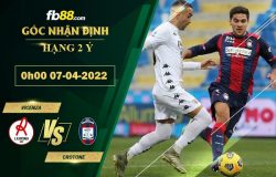 Fb88 soi kèo trận đấu Vicenza vs Crotone