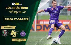 Fb88 soi kèo trận đấu Wolfsberger vs Austria Wien