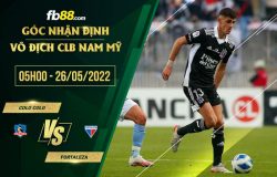 fb88-thông số trận đấu Colo Colo vs Fortaleza