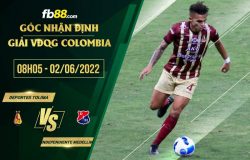 fb88-soi kèo Deportes Tolima vs Independiente Medellin