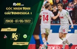 fb88-chi tiết kèo trận đấu Koln vs Wolfsburg