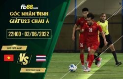 fb88-chi tiết kèo trận đấu U23 Viet Nam vs U23 Thai Lan